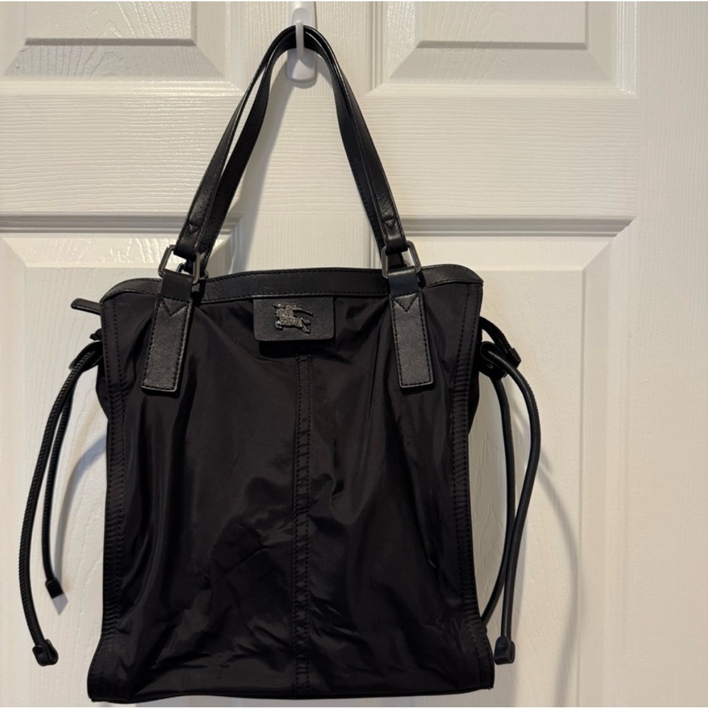Burberry Nylon Tote in Black